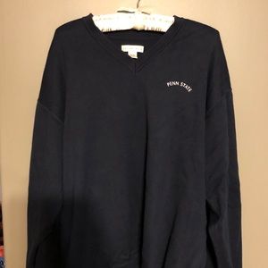 Navy Blue V-Neck Sweater